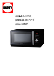 Samsung 3205657 Mode D'emploi Et Guide De Cuisson