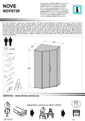 Forte NOVE NOVS728 Notice De Montage