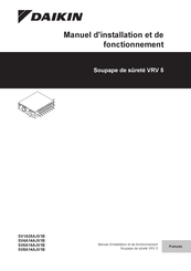 Daikin SV4A14AJV1B Manuel D'installation Et De Fonctionnement