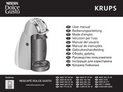 Krups Nescafe Dolce Gusto KP150910 Mode D'emploi