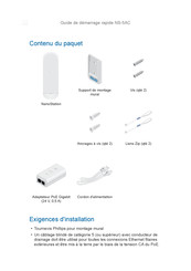 Ubiquiti NS-5AC Guide De Démarrage Rapide