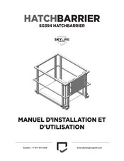 SkyLine HATCHBARRIER SG394 Manuel D'installation Et D'utilisation