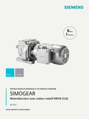 Siemens SIMOGEAR BA 2331 Instructions De Montage Et De Service D'origine