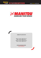 Manitou MHT-X 10130 129M ST3A S1 Notice D'instructions