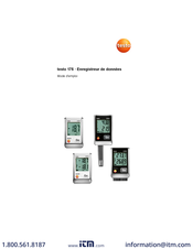 Testo 175 Mode D'emploi