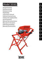 Dovre 18165 Manuel D'instructions