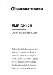 Conceptronic EMRICK12B Guide D'installation Rapide