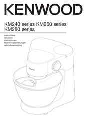 Kenwood KM285 Manuel D'instructions