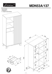 finori MDN53A/137 Instructions De Montage