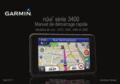 Garmin nüvi 3490LMT Manuel De Demarrage Rapide