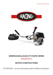 Racing RACD314T-A Instructions Originales