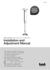 SMS AE012 Serie Manuel D'installation Et De Réglage