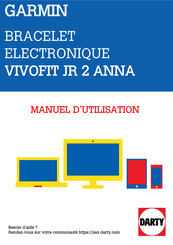 Garmin VÍVOFIT JR. 2 Manuel D'utilisation