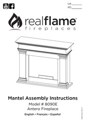 RealFlame 8090E Instructions De Montage