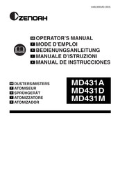 Zenoah MD431D Mode D'emploi