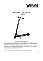 Denver SCO-65110 Guide D'utilisation