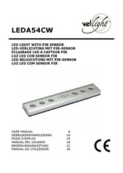 VelLight LEDA54CW Mode D'emploi