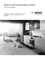 Bosch HBL8453T Manuel D'utilisation Et D'entretien