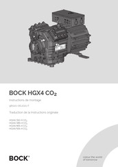 bock HGX4/310-4 CO2 Instructions De Montage