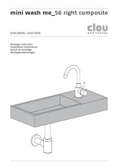 clou Mini Wash Me CL/03.08235 Notice De Montage