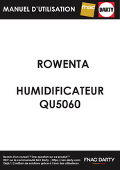 Rowenta ECLIPSE QU5060 Mode D'emploi