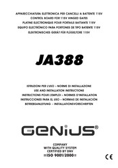 Genius JA388 Instructions Pour L'emploi