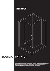 RIHO SCANDIC NXT X101 Manuel D'installation