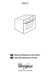 Whirlpool AKZM 753 Manuel D'utilisation Et D'entretien