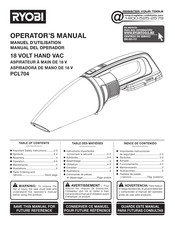 Ryobi PCL704 Manuel D'utilisation