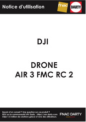 dji AIR 3 FMC RC 2 Guide De L'utilisateur