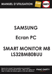 Samsung LS32BM80BUU Manuel De L'utilisateur