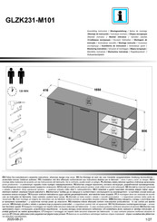 Forte GLZK231-M101 Notice De Montage