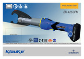 Emerson Klauke EK 425CFM Mode D'emploi