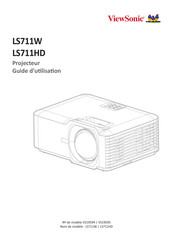 ViewSonic LS711W Guide D'utilisation