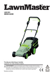 LawnMaster L951251 Traduction Du Mode D'emploi D'origine