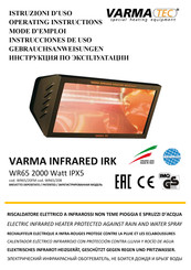 Varma Tec VARMA Serie Mode D'emploi