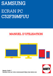 Samsung C32F39MFUU Manuel De L'utilisateur