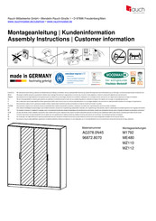 Rauch Cosmo AG378.0N45 Instructions De Montage