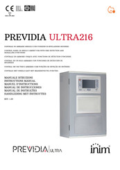 INIM PREVIDIA ULTRA216 Manuel D'instructions