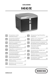 Mobicool B40 AC/DC Notice D'utilisation