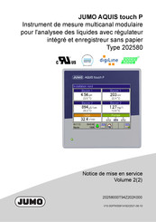 JUMO AQUIS touch P Notice De Mise En Service