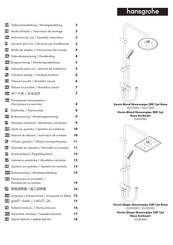 Hansgrohe Vernis Blend Showerpipe 200 1jet Reno 26272 5 Serie Mode D'emploi / Instructions De Montage