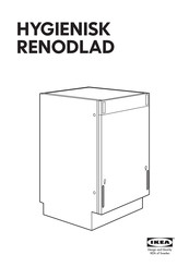 IKEA HYGIENISK RENODLAD Instructions D'assemblage