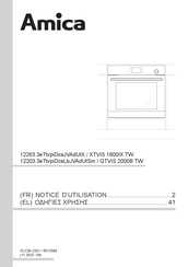 Amica XTVIS 1800IX TW Notice D'utilisation