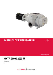 Pfeiffer Vacuum OKTA 2000 Manuel De L'utilisateur