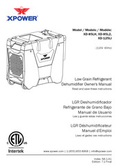 XPower XD-125Li Mode D'emploi