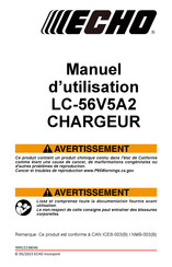 Echo LC-56V5A2 Manuel D'utilisation