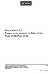 Miele PLW 8615 Mode D'emploi