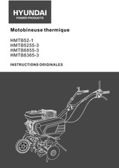 Hyundai power products HMTB5255-3 Instructions Originales