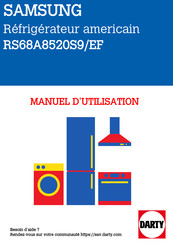 Samsung RS68A8520S9/EF Manuel D'utilisation